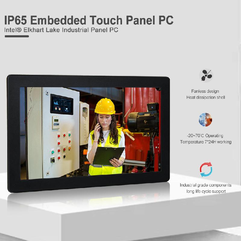 Panel PC industriel fanless 23.8 pouces 16:9 Full HD - EVI-24WAC-12th - HMI, supervision et automatisation_1