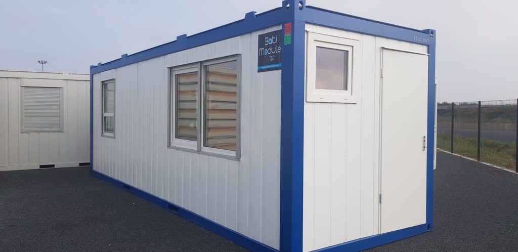 Bâtimodule bureau 24 pieds - Dimensions 16m² - Isolation, Électricité et Équipements complets_1