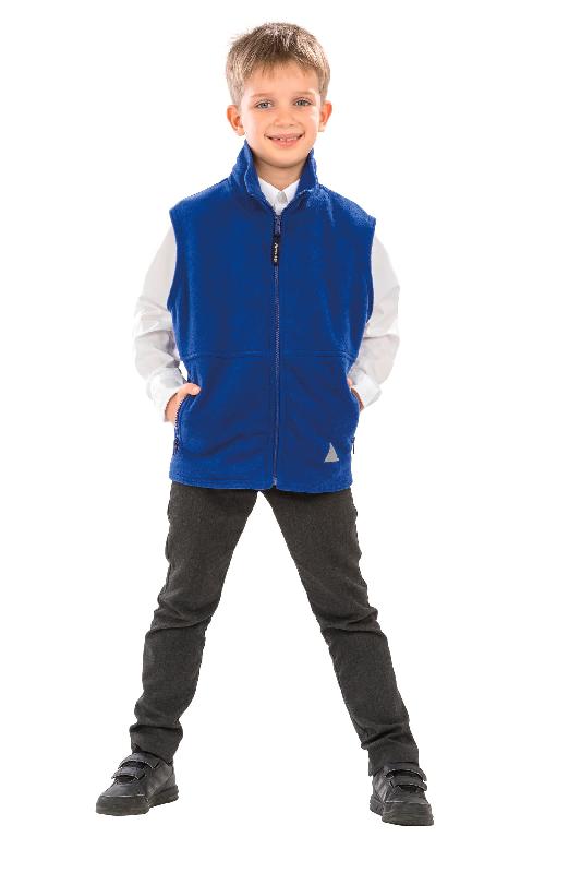 Bodywarmer enfant Polartherm - 100% polyester anti-pilling - Réf : R37J - Marque Result_1