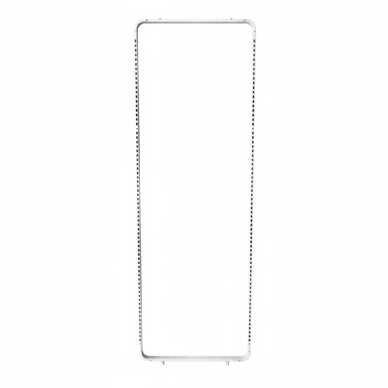 Cadre tube 60x20mm angle rond Pas 36 mm L950xH3000mm - blanc_1