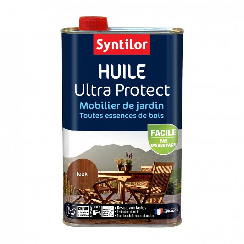 Huile SYNTILOR ultra protec - 1 L - teck - haute résistance UV et intempéries_1