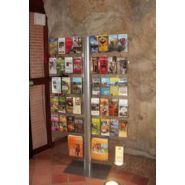 Mistral - Porte-brochures au sol Guinaudeau - Hauteur 2005mm - Design élégant avec grande capacité de chargement_1