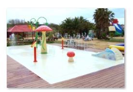 Plateforme aqualudique Athalia - aire de jeux aquatiques pour enfants de 3 à 12 ans - Hauteur de plateforme 20 cm - Durable et démontable_1