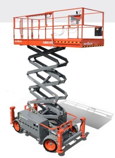 Sj6832 rte - nacelle ciseaux tout-terrain - skyjack - 11,75 m_1