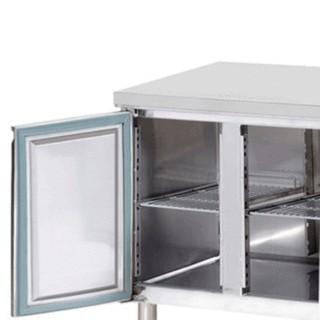 Table desserte négative centrale GN 1/1 profondeur 700 - 3 portes | L2g - GN3100BT_1