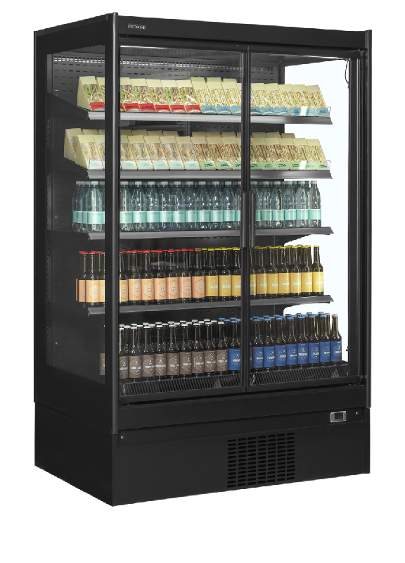 Vitrine réfrigérée pour supermarché à froid positif EXTRA1250CD L1350mm 38471 TEFCOLD_1