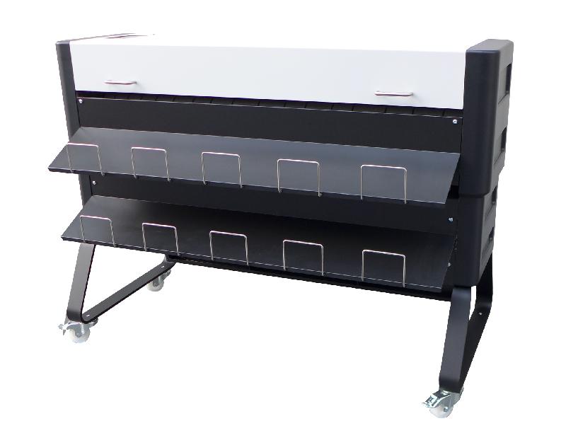 Plieuse de plan Estefold 3000W - système OFF LINE pour projets mobiles, chantiers et petits besoins_1