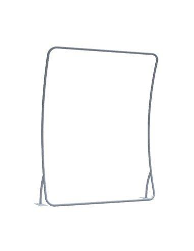 STAND TISSU - COURBÉ VERTICAL 180 X 230 CM - RÉFÉRENCE: PE STAND TISSU COU VER 240X230_1