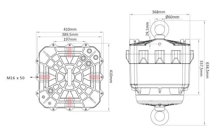 Treuil électrique pour lustre- jusqu'à 1 500kg de charge | Gamme Ultra-Renforcée_1