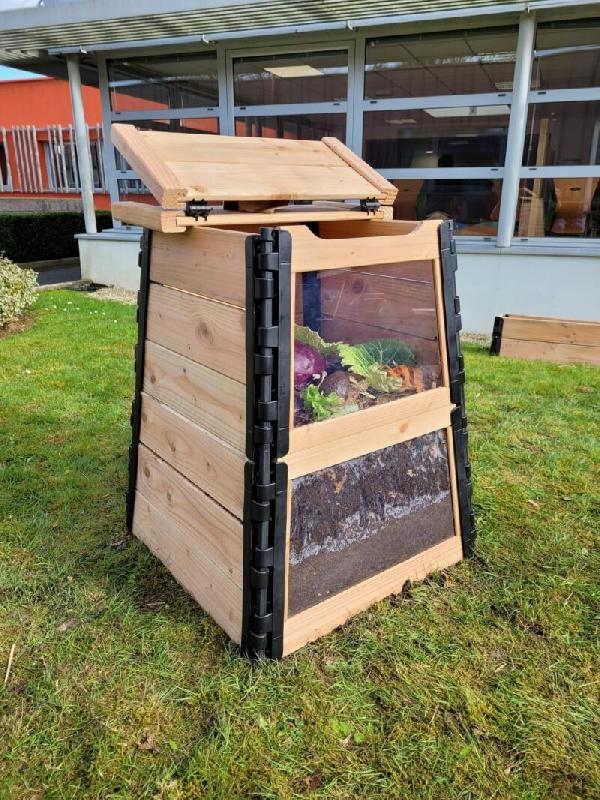 Composteur individuel pédagogique - 25L, 150L, 300L, 600L - Poids et dimensions ND_1