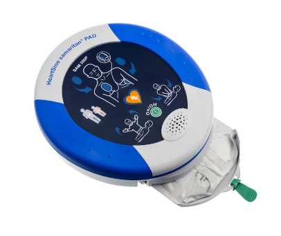 Défibrillateur semi-automatique Heartsine Samaritan PAD 350P - pour les hotels et restaurants - technologie biphasique SCOPE ajustement automatique - instructions claires et simples_1