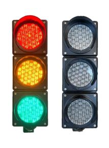 Feu tricolore D100mm « CHV » - 168638 - 31 LEDs haute intensité - IP55 - Alimentation 12/24V ou 230V_1