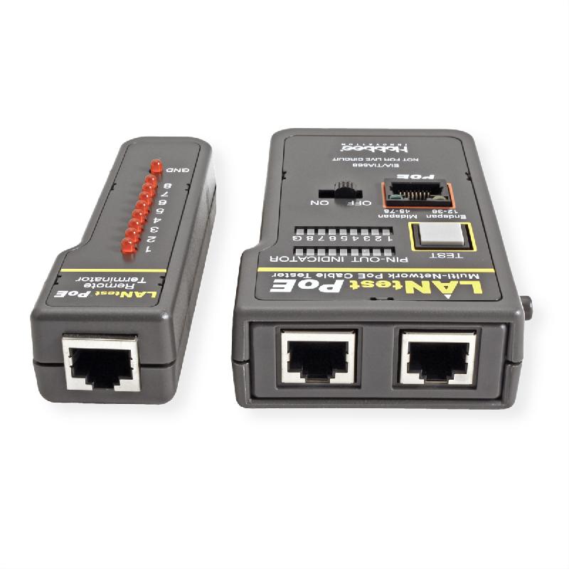 HOBBES LANtest Multinetwork Testeur de câble + PoE_1