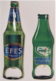 Magnet-décapsuleur publicitaire sur mesure en métal - chrome ou nickel - personnalisable avec visuels clients_1