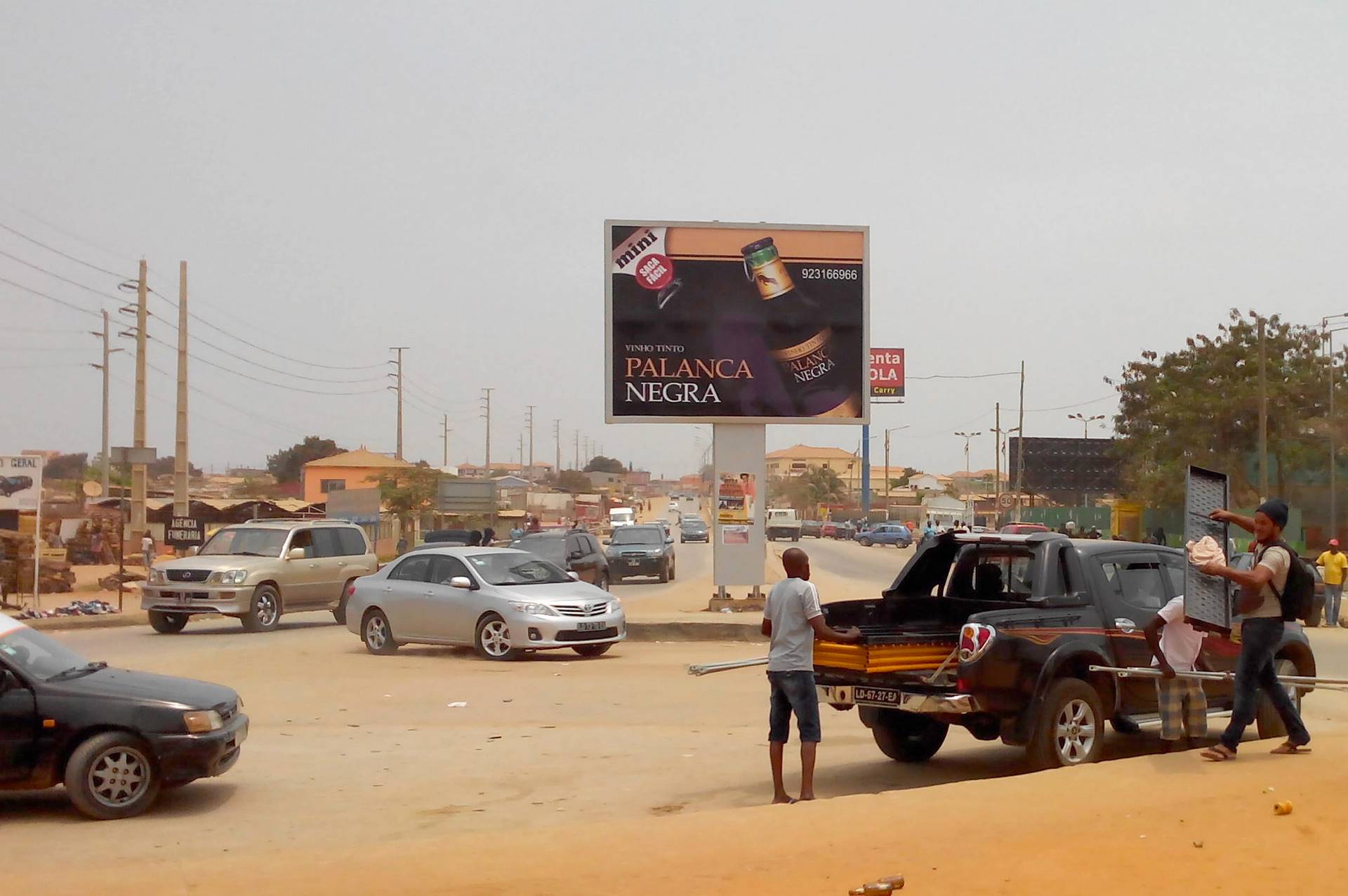 Panneau publicitaire monopied - KIKAFFICH_1