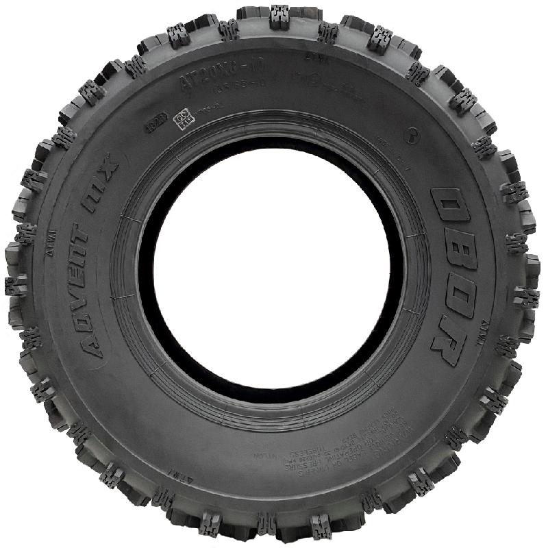 20x6-10 ATV Quad Tyres OBOR Advent 155/85-10 Tubeless Road Legal 73kg (Set of 2)_1