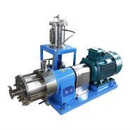 Haut cisaillement en ligne à trois étages - homogénéisateur industriel - ele - débit 0.5 à 70 (m 3 / h)_1