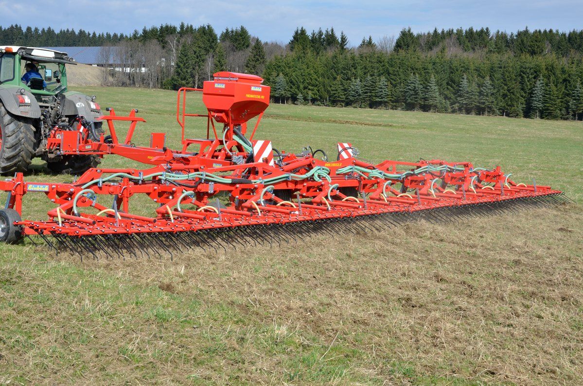 Pneumaticstar Promd - Herse Agricole Einboeck - Longueur 490 mm - Châssis Renforcé pour Renouvellement des Prairies_1