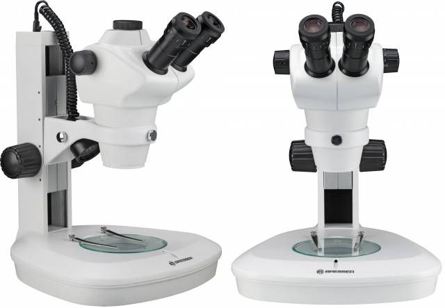 Loupe binoculaire avec zoom stéréo 0.8x-5x et agrandissement 8x-50x