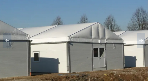 Tentes de déploiement HTS TENTIQ GmbH - solutions polyvalentes pour restauration et actions sanitaires dans les missions humanitaires_1