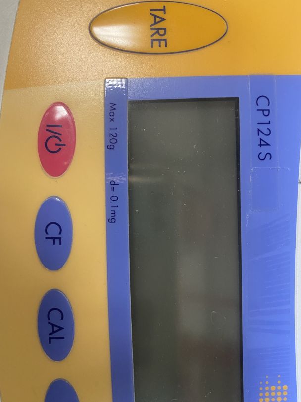 Balance analytique d'occasion pour laboratoire sartorius cp124s - p2206-1791_1