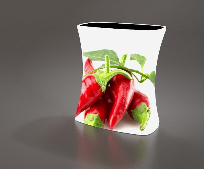 Comptoir lumineux rectangle en tissu tendu - Structure LED, format 80x53xH100cm avec sac de transport_1