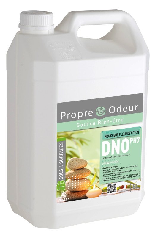 Dno detergent odorant sols proteges ph:7 parfum fleur de coton bidon de 5l_1