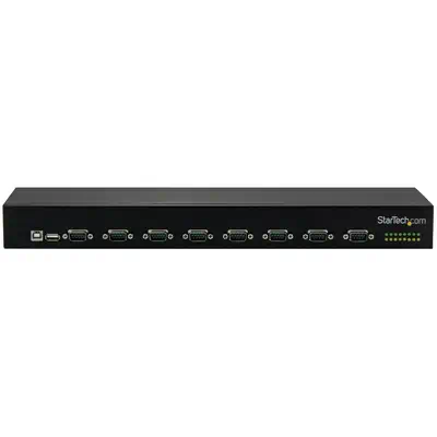 Hub série RS232 à  8 ports - Adaptateur USB vers 8x DB9 RS232 à  montage en rack_1