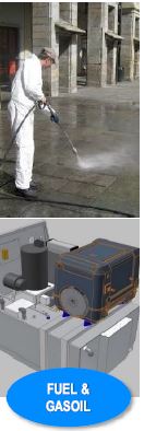 Nettoyeur haute pression eau chaude Diesel autonome - UNA ECD pour nettoyage mobiliers urbains, voiries, conteneurs enterrés_1