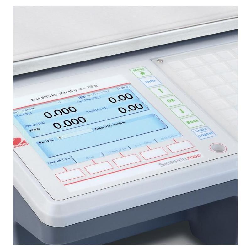 Balance commerciale multifonctionnelle avec écran couleur 5,7 pouces