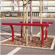 21584 - Arceau urbain en acier galvanisé - Ø60 mm - Longueur 1240 mm - Virages - Procity_0