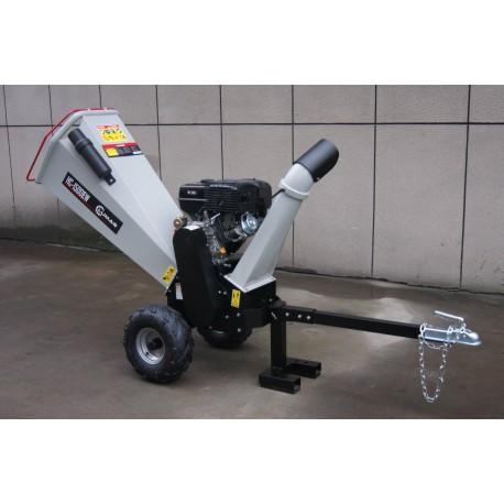 Broyeur LUMAG RAMBO HC15 avec goulotte d'éjection orientable