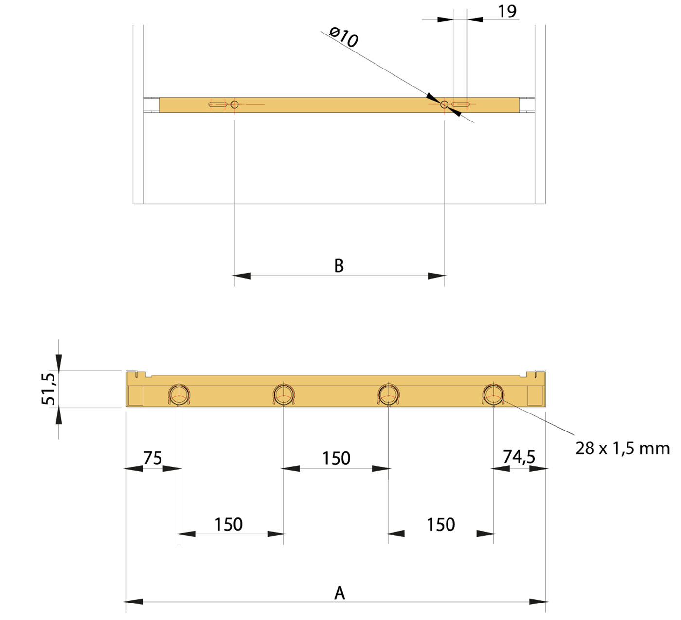 Plafond chauffant PREC X adapté pour faux plafond