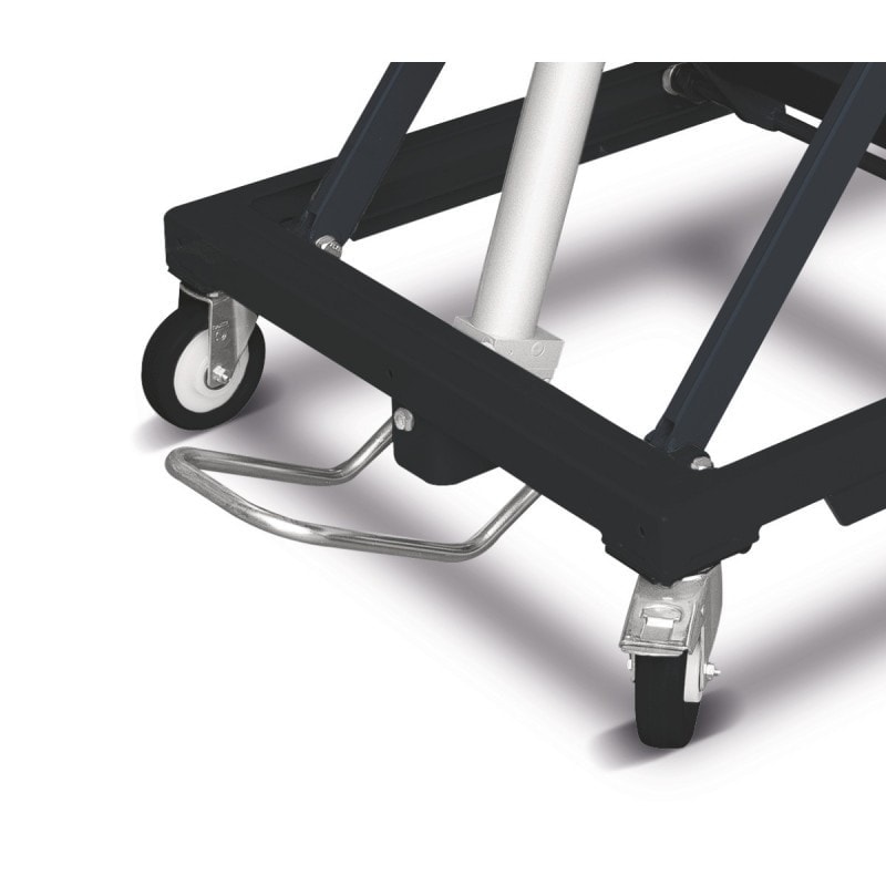 Table élévatrice hydraulique Unicraft HT 300 M - fabrication allemande, levée par pédale, roues pivotantes Ø125 mm_1
