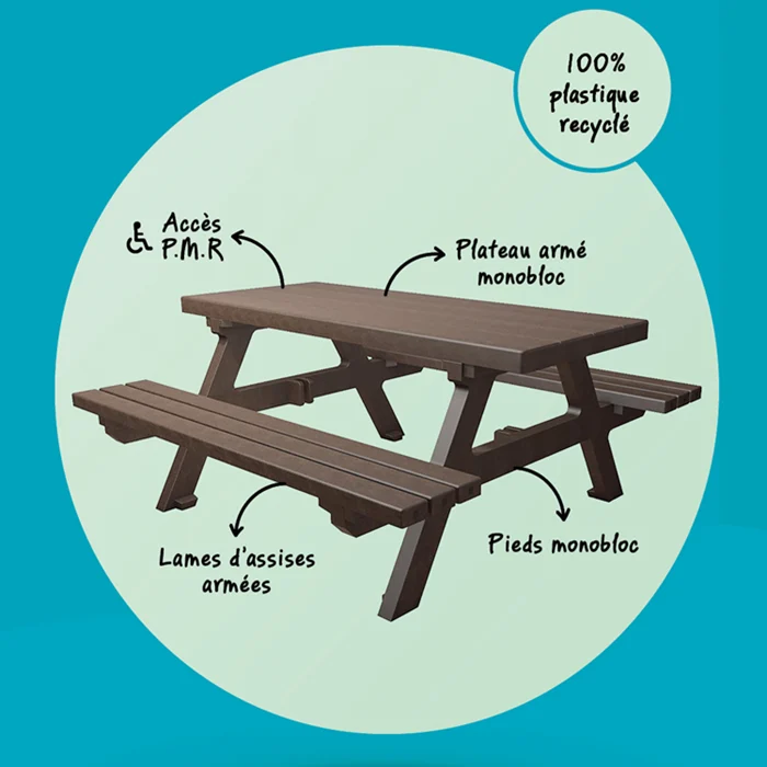 Table pique-nique ISOLA_1