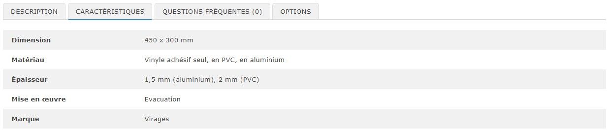 27991 - Panneau consignes de sécurité - évacuations d'urgence - virages - 450 x 300 mm_1