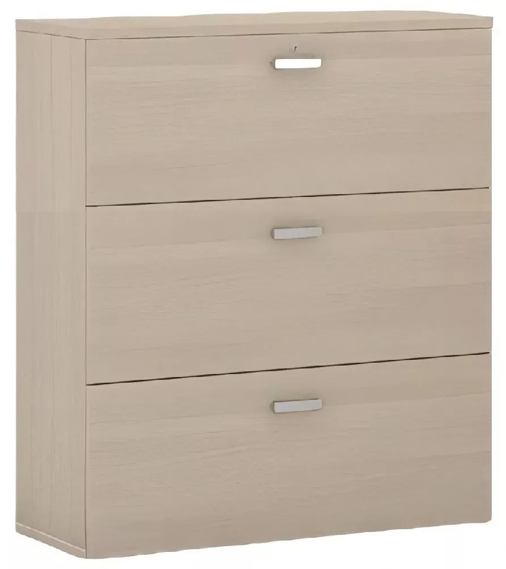 Armoire 3 tiroirs pour dossiers suspendus - haut. 120 cm (2 largeurs au choix) So Madrid_1