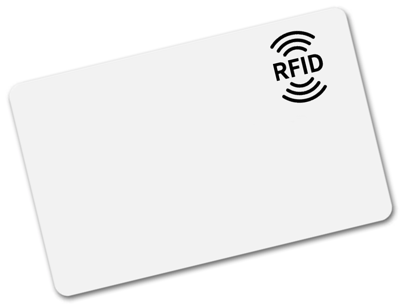 Carte RFID sans contact personnalisable - Technologie Mifare, sécurité élevée - IBCard_1