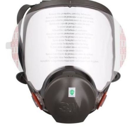 Film de protection de visière pour masque intégral 3M 6800 - Réduction des rayures - Pack de 25 pièces_1