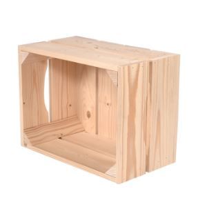 Caisse en bois L2 - Simply à Box - L36 x H20 x P27 cm - bois brut ou 6 coloris de lasure_1