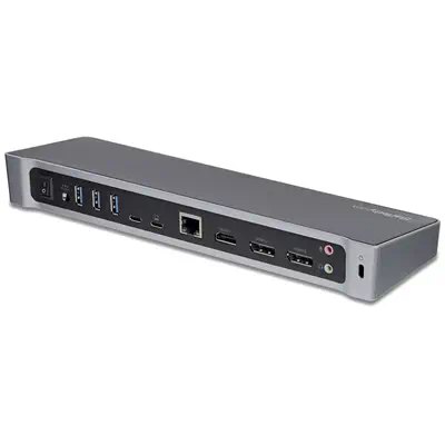Station d'Accueil USB-C 4K, Station d'Accueil pour Moniteur Triple UHD 4K, Mac & Windows, USB C vers_1