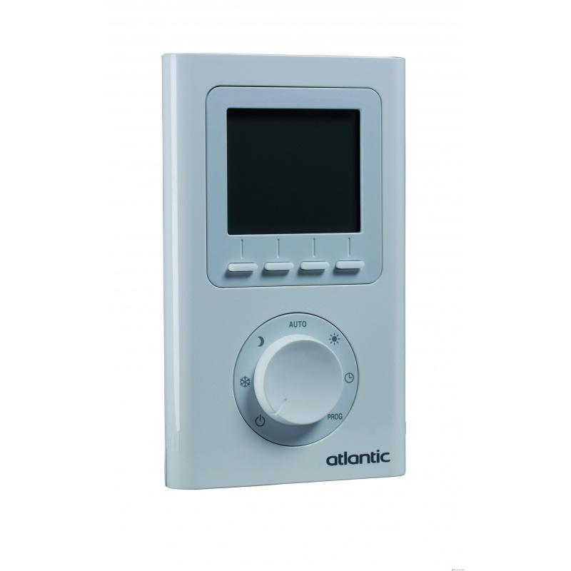 Thermostat d'ambiance ?lectronique programmable radio atlantic 073271
