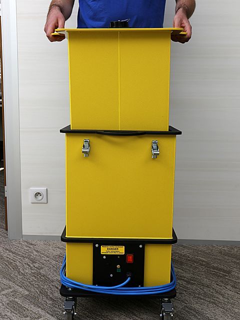 Aspirateur amiante CP25 Changepac - sans changement de sac, 25L, 2400W, nouvelle cartouche étanche_1