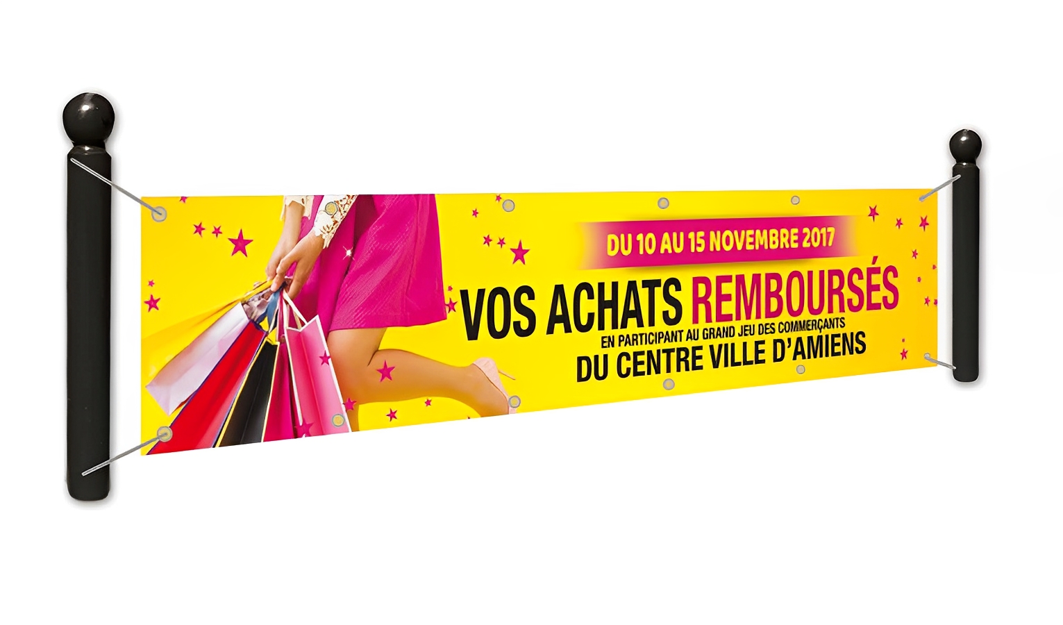 Banderole en PVC ou tissu - Haute qualité d'impression pour événements et promotions_1