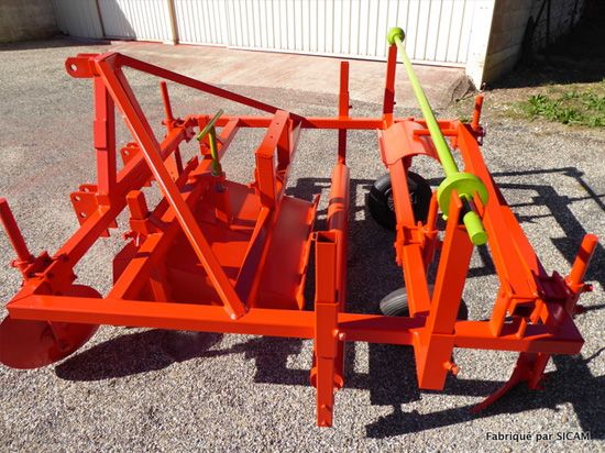 Équipement pour maraîchage avec capacité de largeur de butte de 0,80 m