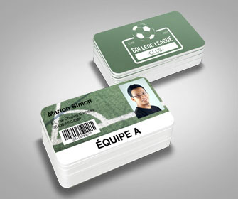 Cartes et badges pvc ou polyester pour impression - 0,76 mm_1