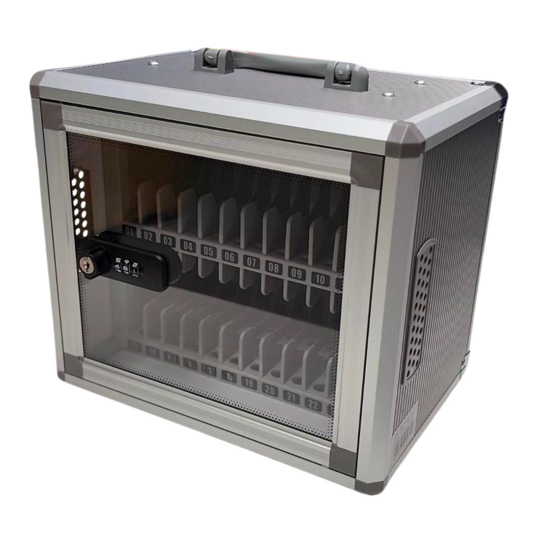 Casier sécurisé pour téléphones Araphone Box 24 - Rangement de 24 smartphones pour collèges et lycées_1