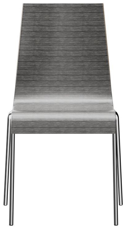 Chaise empilable Paula - Coque en bois moulé - Disponible en différentes versions et couleurs_1