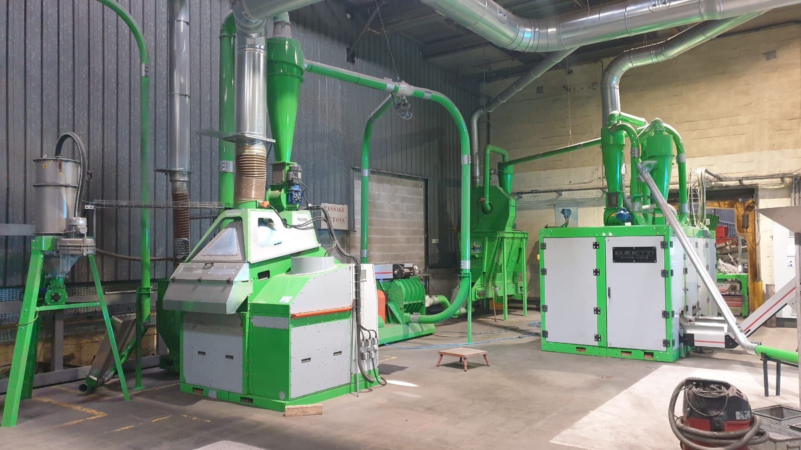 Ligne Granulateur câbles d'occasion GUIDETTI 1000 - 1500 Kg/Heure_1