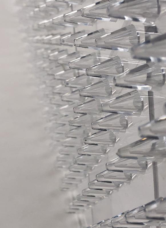 Plaque de forage pour chapelets Paperpot - Transplanteur 'The Subversive' - 264 ergots moulés - trous de semis 12 mm - Neversink Farm_1